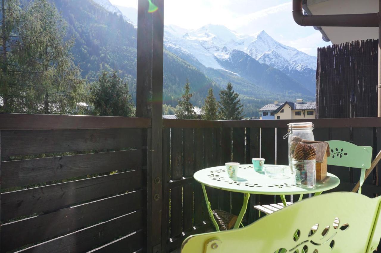 Studio Face Au Mont-Blanc Daire Chamonix Dış mekan fotoğraf