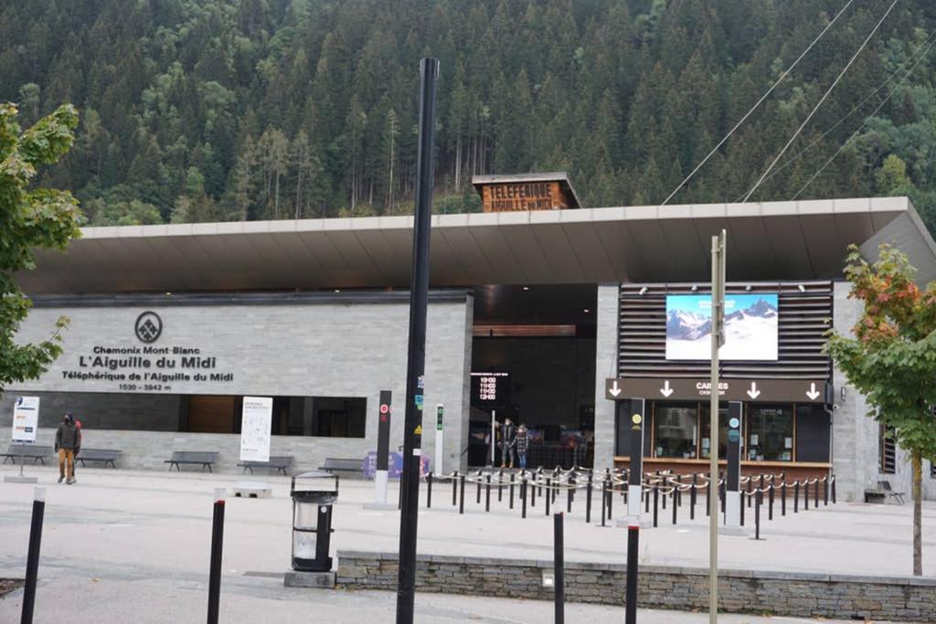 Studio Face Au Mont-Blanc Daire Chamonix Dış mekan fotoğraf